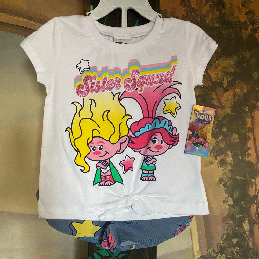 Trolls outfit Poppy and Viva